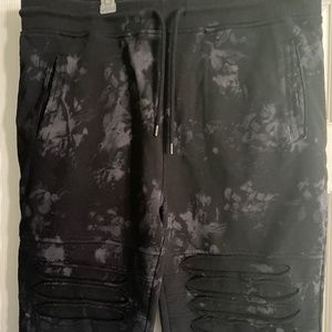 Men's Black Smoke Rise Jogger shorts